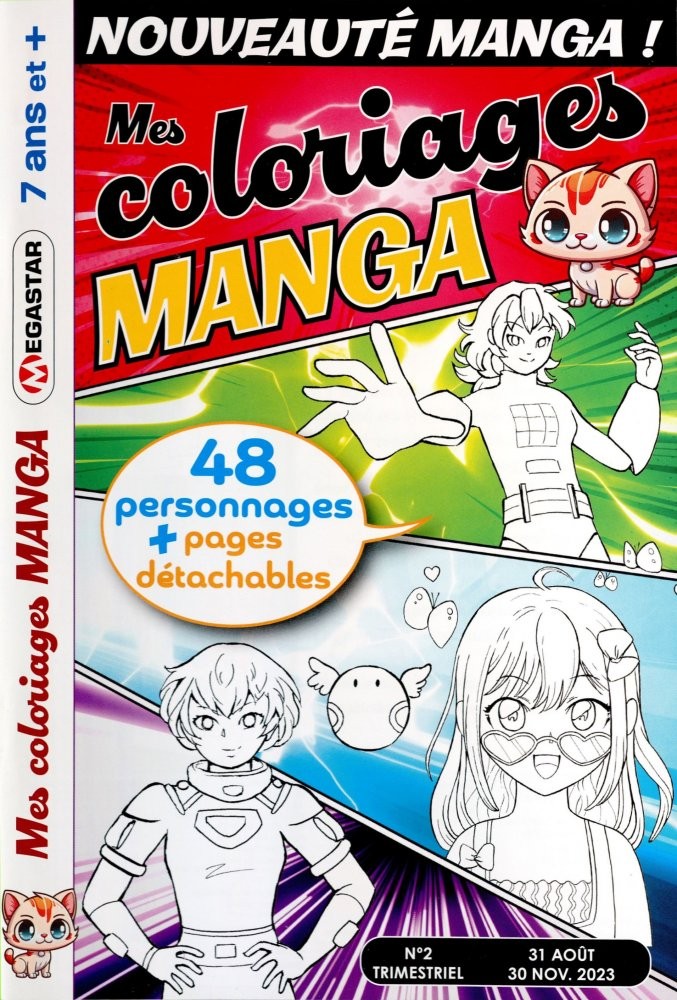 COLORIAGE MANGA